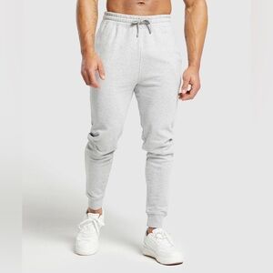 GYMSHARK Crest Joggers, Size Large (L), Grey